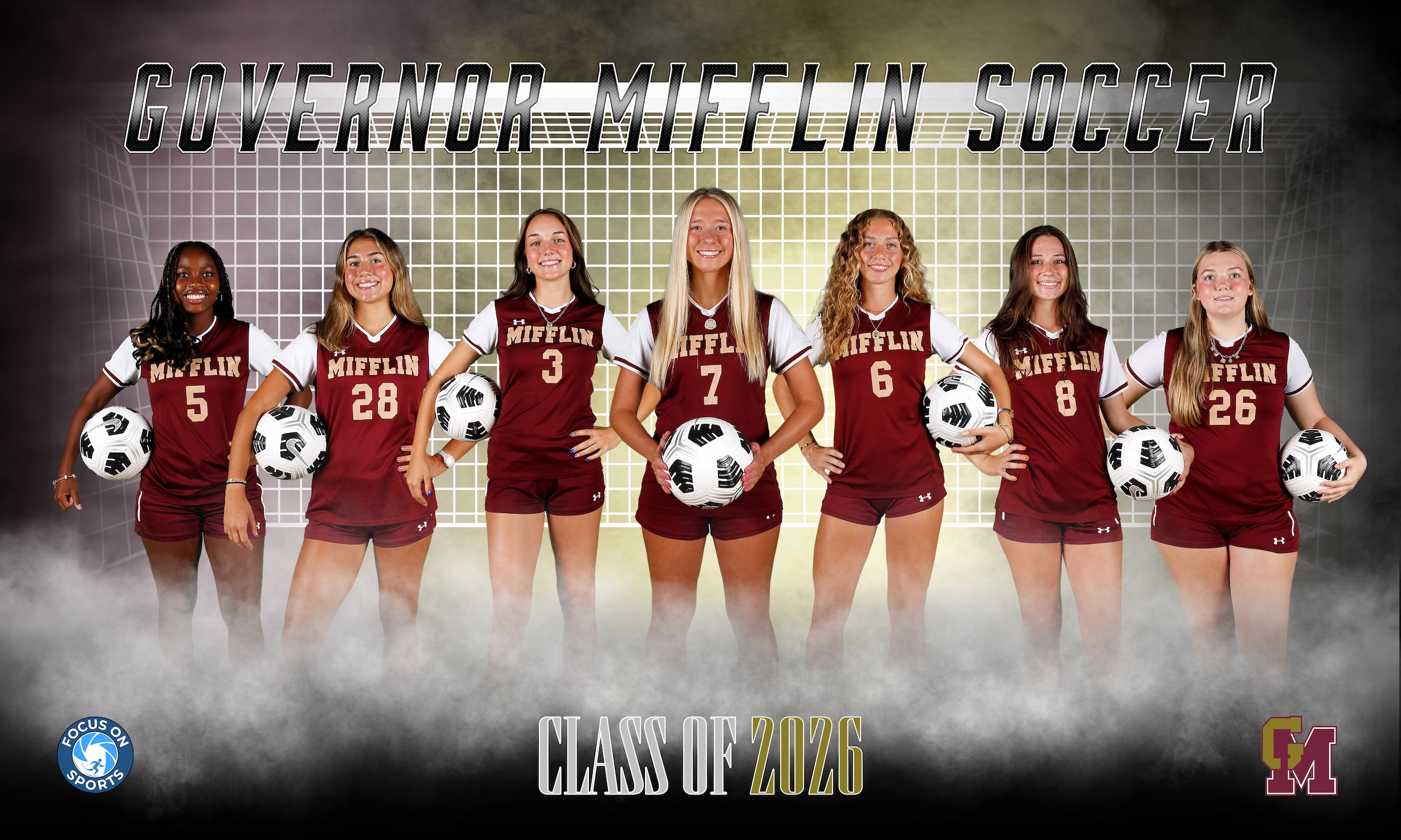 governor mifflin soccer team seniors group photo