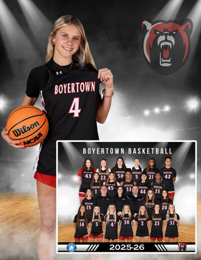 boyertown girls basketball memory mate