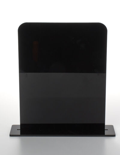 Large 10x13 Plaque Back View