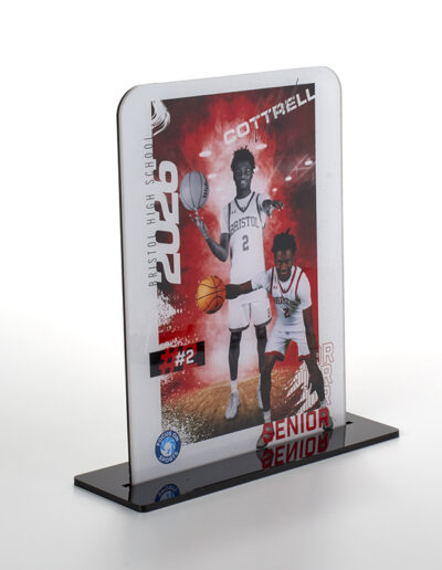 Large 10x13 Plaque Angle View